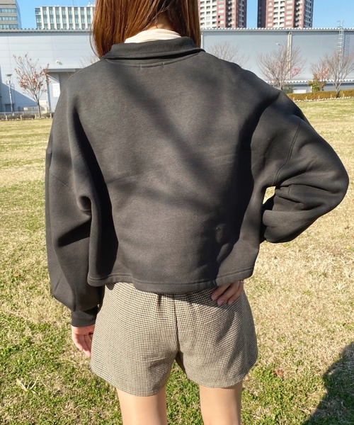 apres jour（アプレジュール）の「ハーフジップスウェット【ZOZOTOWN限定アイテム】（スウェット・レディース・アイボリー/ブラック/マスタード・X-LARGE/フリー）」の18枚目の写真