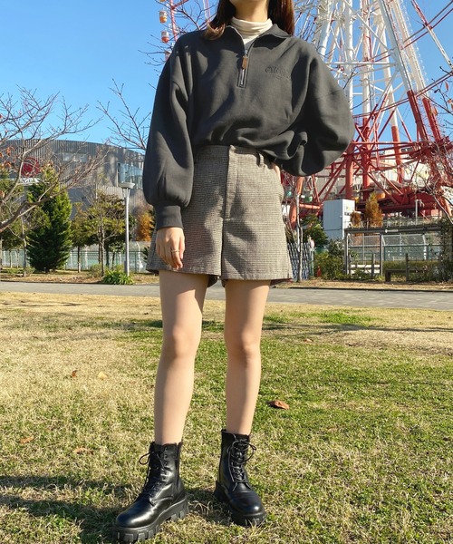 apres jour（アプレジュール）の「ハーフジップスウェット【ZOZOTOWN限定アイテム】（スウェット・レディース・アイボリー/ブラック/マスタード・X-LARGE/フリー）」の20枚目の写真