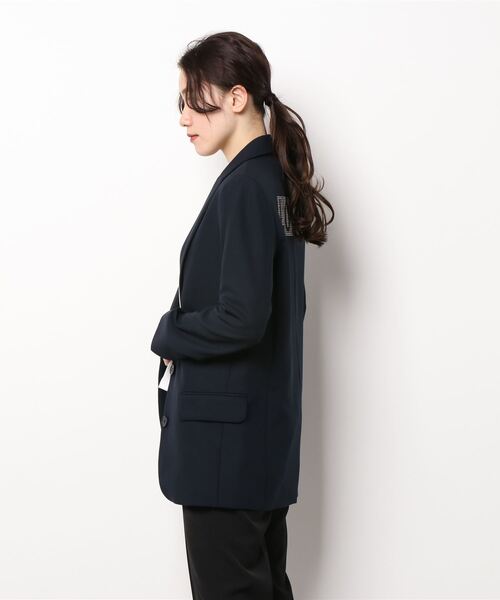 ZADIG&VOLTAIRE（ザディグ　エ　ヴォルテール）の「VIVA STRASS LOVE NOW（テーラードジャケット・レディース・ネイビー・34/36）」の3枚目の写真