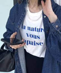 DISCOAT | 【WEB限定】カールロゴTシャツ(Tシャツ/カットソー)