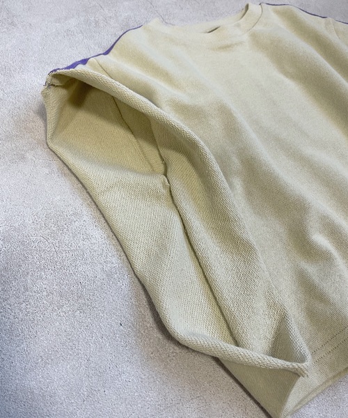 HOGAN RANCH WEAR（ホーガンランチウエア）の「カットオフスウェットトップス（kids/S～L）（スウェット・キッズ・ベージュ/グレー/アイボリー・S/M/L）」の10枚目の写真