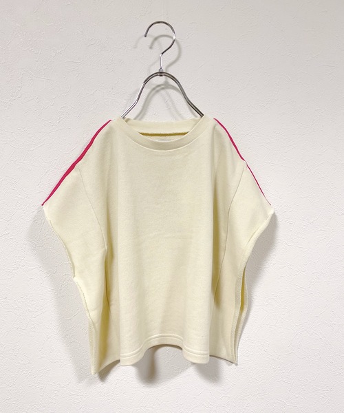 HOGAN RANCH WEAR（ホーガンランチウエア）の「カットオフスウェットトップス（kids/S～L）（スウェット・キッズ・ベージュ/グレー/アイボリー・S/M/L）」の11枚目の写真