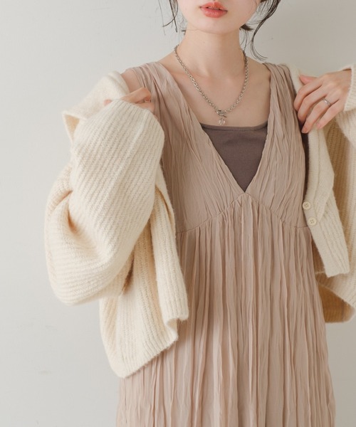 Kastane ベージュ Kastane（カスタネ）の「【2023AWカタログ掲載】ハイネックZIP