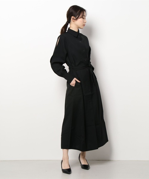 stylemixer スタイルミキサー ハイスリットロングシャツ style mixer スタイルミキサー ハイスリットロングシャツの通販 by M