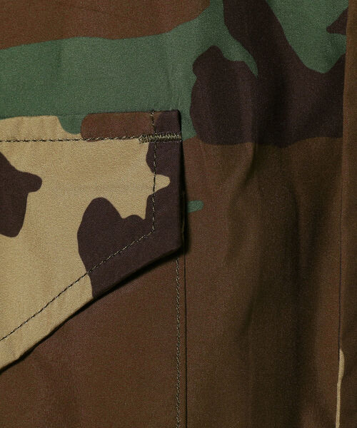 MARMOT（マーモット）の「Marmot × BEAMS / 別注 GORE-TEX(R) M-65 Field Jacket（ミリタリージャケット・メンズ・ブラック/カモフラージュ・M/S/XL/L）」の18枚目の写真