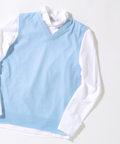 セール ブランド古着 ノースリーブニット ニット セーター Men S Melrose メンズメルローズ のファッション通販 Zozoused