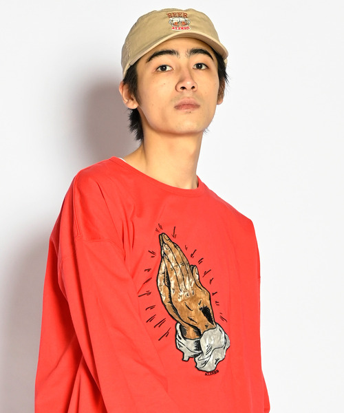 ALDIES(アールディーズ)の「Beer Work Cap / ビアーワークキャップ(キャップ・メンズ・ネイビー/オリーブ/ベージュ/ブラック・FREE)」の6枚目の写真