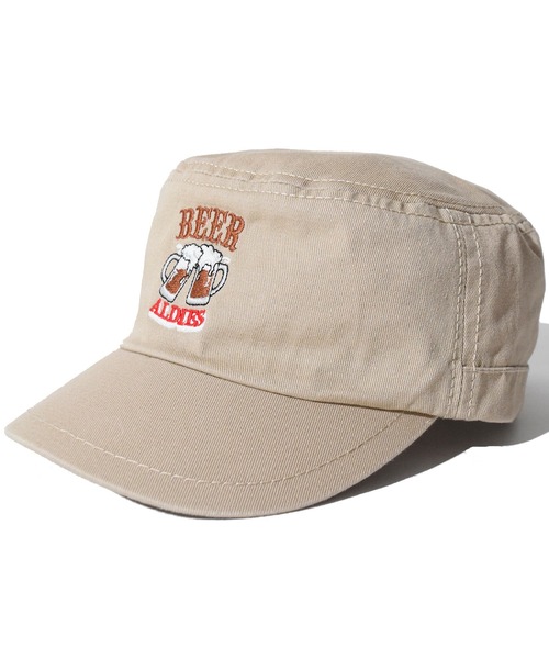 ALDIES(アールディーズ)の「Beer Work Cap / ビアーワークキャップ(キャップ・メンズ・ネイビー/オリーブ/ベージュ/ブラック・FREE)」の13枚目の写真