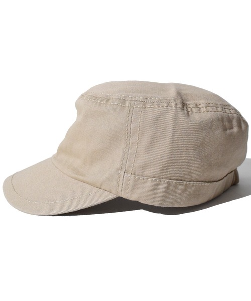 ALDIES(アールディーズ)の「Beer Work Cap / ビアーワークキャップ(キャップ・メンズ・ネイビー/オリーブ/ベージュ/ブラック・FREE)」の5枚目の写真