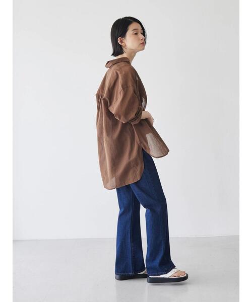 AMERICAN HOLIC（アメリカンホリック）の「ブーツカットデニム（デニムパンツ・レディース・ワンウォッシュ・S/M/L）」の17枚目の写真