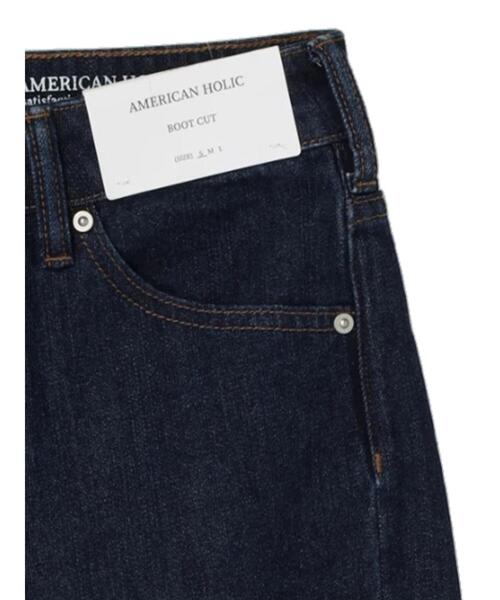 AMERICAN HOLIC（アメリカンホリック）の「ブーツカットデニム（デニムパンツ・レディース・ワンウォッシュ・S/M/L）」の12枚目の写真