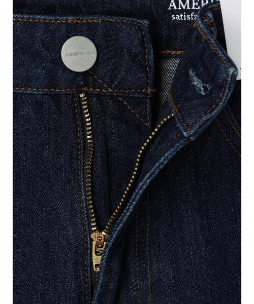 AMERICAN HOLIC（アメリカンホリック）の「ブーツカットデニム（デニムパンツ・レディース・ワンウォッシュ・S/M/L）」の7枚目の写真