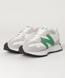 NEW BALANCE | WS327LG　OFF WHITE/GREEN(スニーカー)