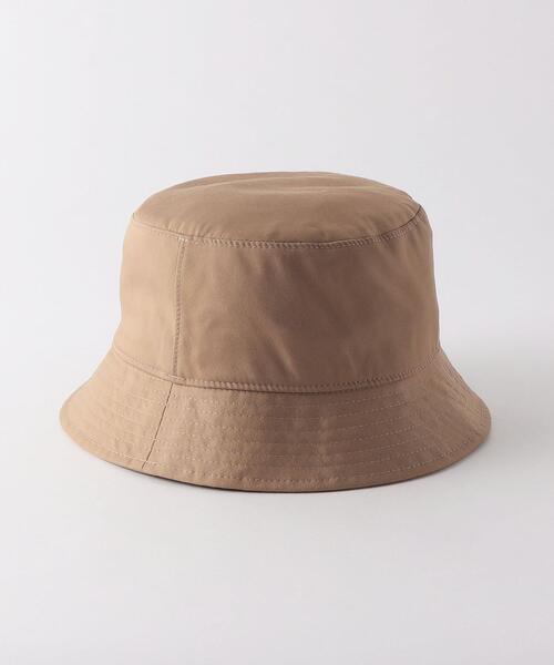green label relaxing（グリーンレーベルリラクシング）の「GLR TR ツイル 22SS バケットハット（ハット・メンズ・ブラック/ベージュ/ダークグレー・FREE）」の6枚目の写真