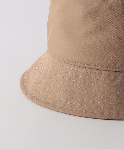 green label relaxing（グリーンレーベルリラクシング）の「GLR TR ツイル 22SS バケットハット（ハット・メンズ・ブラック/ベージュ/ダークグレー・FREE）」の7枚目の写真