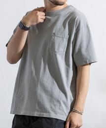 coen | USAコットンヘビーウェイトレギュラークルーネックTシャツ(Tシャツ/カットソー)