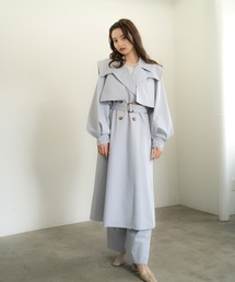 LADYMADE | BIGカラー2WAYトレンチコート(トレンチコート)