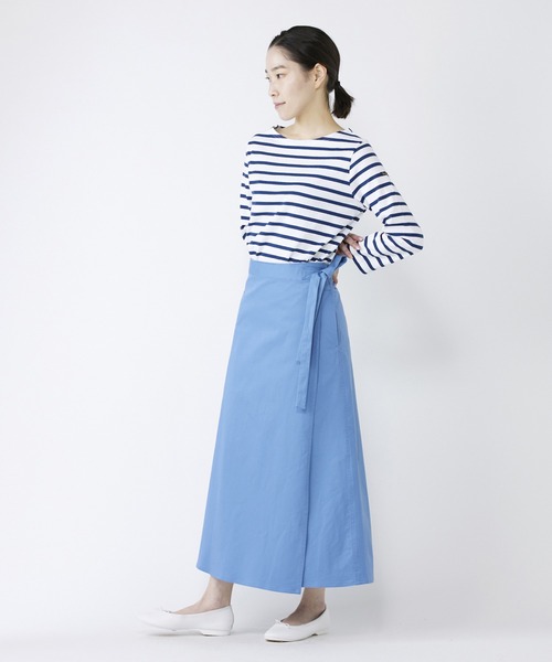 NIMES(ニーム)の「Leminor ボーダー ベーシック(Tシャツ/カットソー・レディース・ネイビー/イエロー・2)」の19枚目の写真