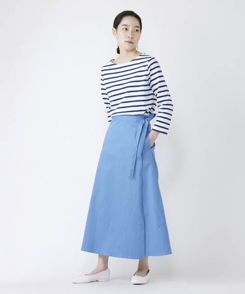 NIMES(ニーム)の「Leminor ボーダー ベーシック(Tシャツ/カットソー・レディース・ネイビー/イエロー・2)」の9枚目の写真
