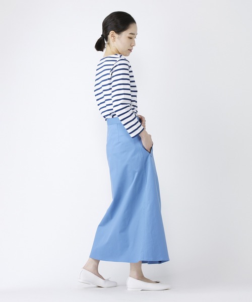 NIMES(ニーム)の「Leminor ボーダー ベーシック(Tシャツ/カットソー・レディース・ネイビー/イエロー・2)」の20枚目の写真