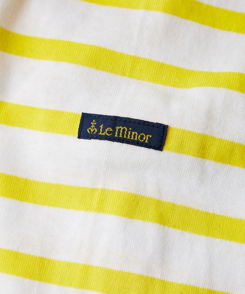 NIMES(ニーム)の「Leminor ボーダー ベーシック(Tシャツ/カットソー・レディース・ネイビー/イエロー・2)」の18枚目の写真