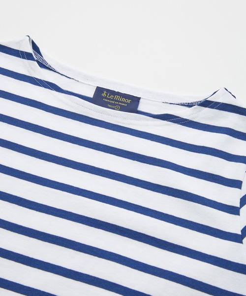 NIMES(ニーム)の「Leminor ボーダー ベーシック(Tシャツ/カットソー・レディース・ネイビー/イエロー・2)」の22枚目の写真
