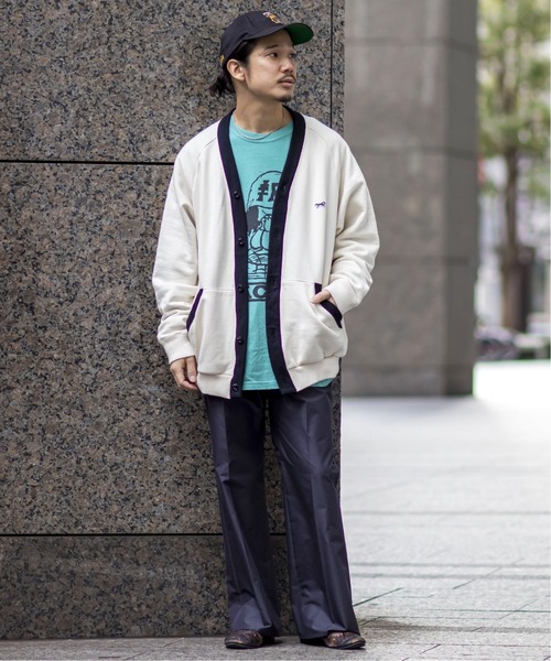 JOINT WORKS(ジョイントワークス)の「【THE FOX×JW】別注 60s Sweat カーディガン(カーディガン/ボレロ・メンズ・ホワイト・MEDIUM/LARGE)」の4枚目の写真