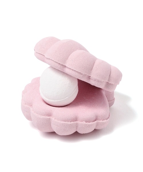 Francfranc(フランフラン)の「カドミニョン シェルフィズ ピンク(3個セット/入浴剤)ギフト 女性 贈り物 プレゼント お返し 送別 (入浴剤・バスケア・レディース・ピンク・FREE)」の3枚目の写真