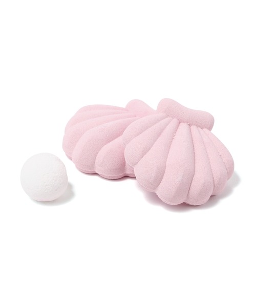 Francfranc(フランフラン)の「カドミニョン シェルフィズ ピンク(3個セット/入浴剤)ギフト 女性 贈り物 プレゼント お返し 送別 (入浴剤・バスケア・レディース・ピンク・FREE)」の6枚目の写真