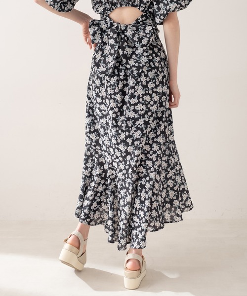 OLIVE des OLIVE（オリーブデオリーブ）の「マーガレットマーメイドスカート（スカート・レディース・ブラック/イエロー/ミント・FREE）」の9枚目の写真