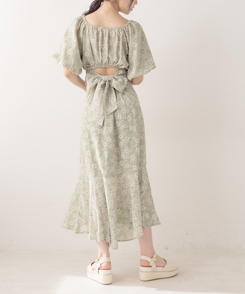 OLIVE des OLIVE（オリーブデオリーブ）の「マーガレットマーメイドスカート（スカート・レディース・ブラック/イエロー/ミント・FREE）」の13枚目の写真