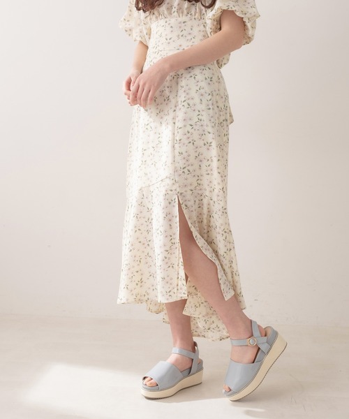 OLIVE des OLIVE（オリーブデオリーブ）の「マーガレットマーメイドスカート（スカート・レディース・ブラック/イエロー/ミント・FREE）」の21枚目の写真