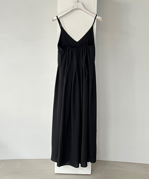 GIMME GIMME（ギミーギミー）の「【GIMME GIMME】Camisole long  dress gimw22s004（ワンピース・レディース・ブラック・S/L/M）」の7枚目の写真