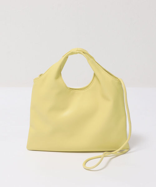 NOLLEY’S（ノーリーズ）の「抜き手ポシェット（ショルダーバッグ・レディース・イエロー/グリーン・FREE）」の6枚目の写真