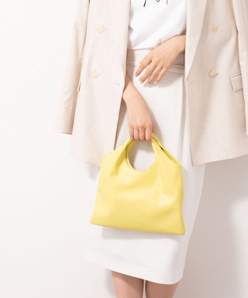 NOLLEY’S（ノーリーズ）の「抜き手ポシェット（ショルダーバッグ・レディース・イエロー/グリーン・FREE）」の7枚目の写真