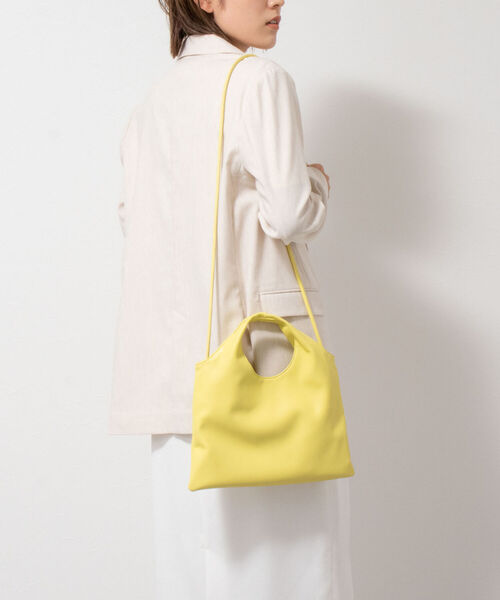 NOLLEY’S（ノーリーズ）の「抜き手ポシェット（ショルダーバッグ・レディース・イエロー/グリーン・FREE）」の8枚目の写真