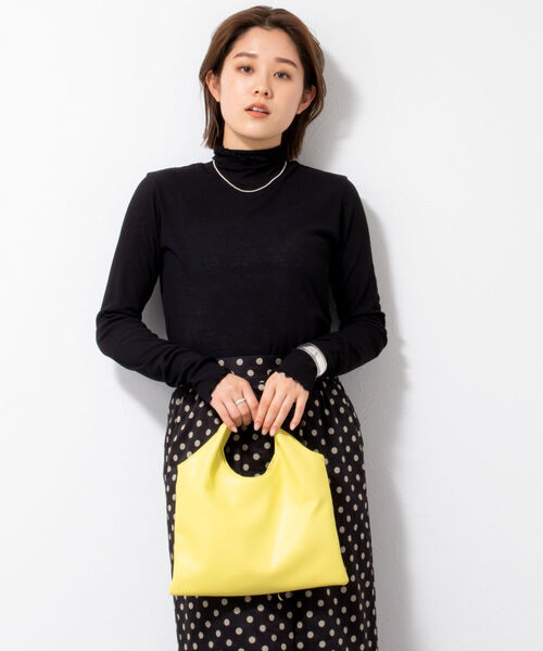 NOLLEY’S（ノーリーズ）の「抜き手ポシェット（ショルダーバッグ・レディース・イエロー/グリーン・FREE）」の9枚目の写真