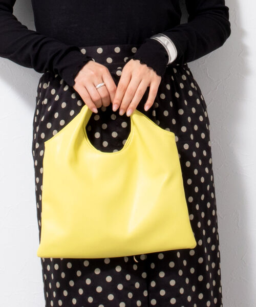 NOLLEY’S（ノーリーズ）の「抜き手ポシェット（ショルダーバッグ・レディース・イエロー/グリーン・FREE）」の12枚目の写真