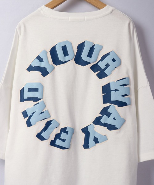 A.T,C in the attic homme(エーティーシーインジアティックオム)の「カレッジロゴ アップリケ ビッグシルエットTシャツ(Tシャツ/カットソー・メンズ・ホワイト/ブラック/ベージュ/イエロー/グリーン/グリーン系その他・L/XL/M)」の10枚目の写真