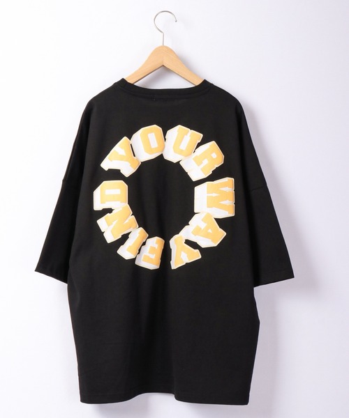 A.T,C in the attic homme(エーティーシーインジアティックオム)の「カレッジロゴ アップリケ ビッグシルエットTシャツ(Tシャツ/カットソー・メンズ・ホワイト/ブラック/ベージュ/イエロー/グリーン/グリーン系その他・L/XL/M)」の17枚目の写真