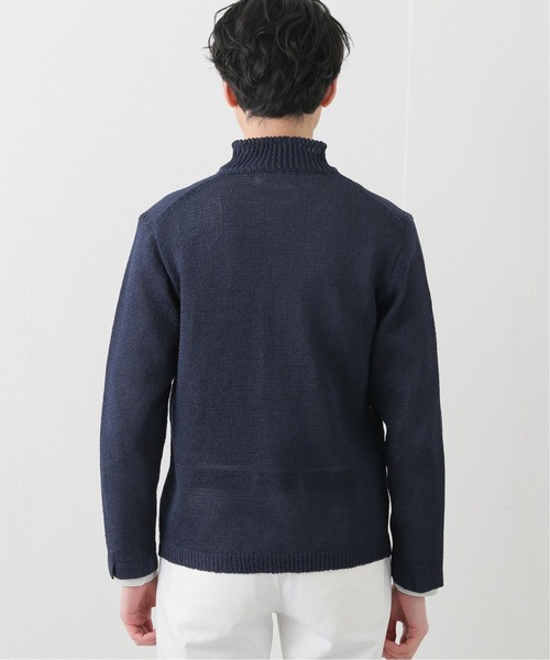 EDIFICE（エディフィス）の「ミックス プライ ニット カーディガン（カーディガン/ボレロ・メンズ・ネイビー/チョコ/ダークブルー・MEDIUM/LARGE）」の10枚目の写真