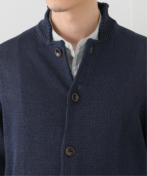 EDIFICE（エディフィス）の「ミックス プライ ニット カーディガン（カーディガン/ボレロ・メンズ・ネイビー/チョコ/ダークブルー・MEDIUM/LARGE）」の11枚目の写真