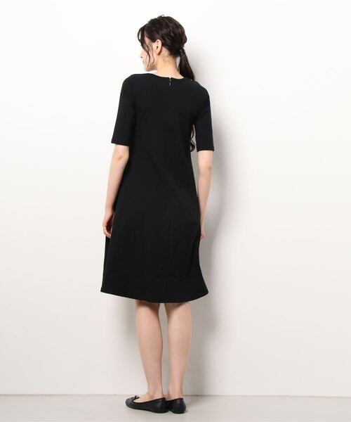 【セール】【Maunaloa】ラメティアレ楽屋着ワンピース5分袖（ワンピース）｜Maunaloa（マウナロア）