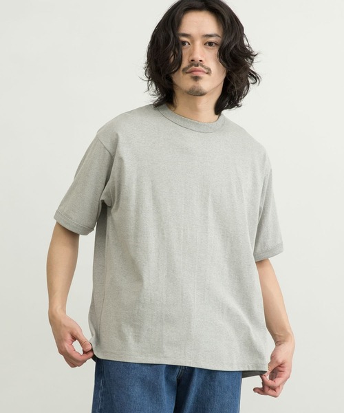 WORK NOT WORK URBAN RESEARCH（ワークノットワークアーバンリサーチ）の「WORK NOT WORK　Crew-Neck Jersey T-Shirts（Tシャツ/カットソー・メンズ・ネイビー/オフホワイト/グレー系その他/ベージュ系その他・SMALL/MEDIUM/LARGE/X-LARGE）」の16枚目の写真