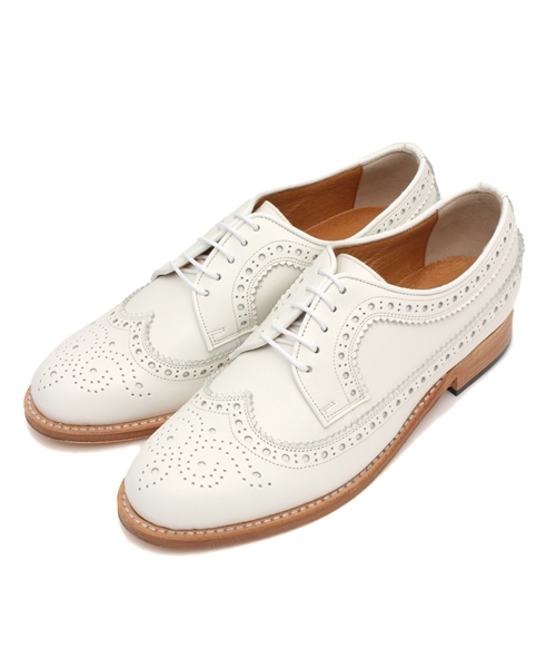 Ray BEAMS（レイビームス）の「Ray BEAMS / ウィングチップ シューズ（ドレスシューズ・レディース・ホワイト/ブラック・23.0cm/22.0cm/25.0cm/24.0cm）」の22枚目の写真