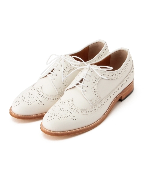 Ray BEAMS（レイビームス）の「Ray BEAMS / ウィングチップ シューズ（ドレスシューズ・レディース・ホワイト/ブラック・23.0cm/22.0cm/25.0cm/24.0cm）」の5枚目の写真