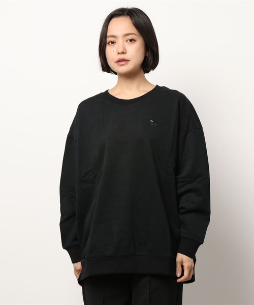 GGD（ジージーディー）の「osouji dog トレーナー（スウェット・レディース・ブラック/オレンジ・LARGE/MEDIUM）」の14枚目の写真