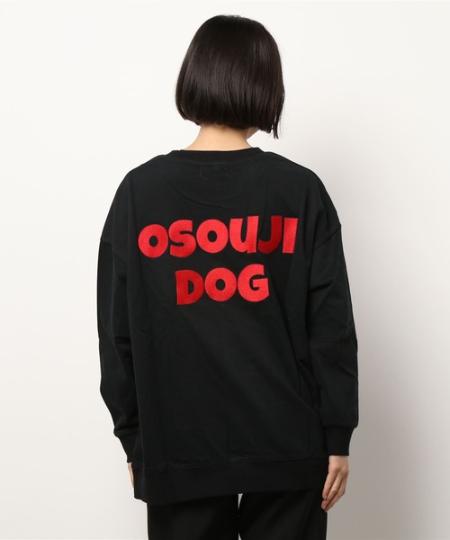 GGD（ジージーディー）の「osouji dog トレーナー（スウェット・レディース・ブラック/オレンジ・LARGE/MEDIUM）」の16枚目の写真