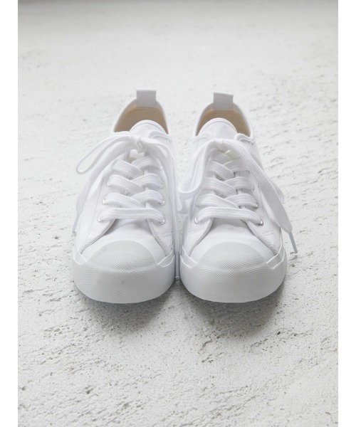 AMERICAN HOLIC（アメリカンホリック）の「キャンバスロゴスニーカー（スニーカー・レディース・ブラック/ベージュ/オフホワイト・S/M/L）」の10枚目の写真