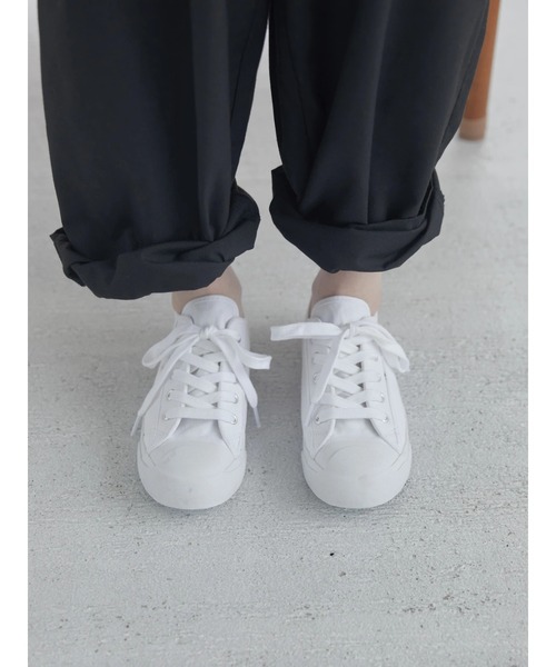 AMERICAN HOLIC（アメリカンホリック）の「キャンバスロゴスニーカー（スニーカー・レディース・ブラック/ベージュ/オフホワイト・S/M/L）」の15枚目の写真